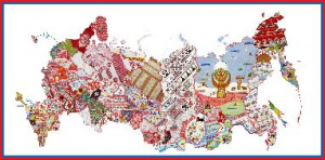 В 2023 году пройдёт фестиваль вышитых карт регионов России.